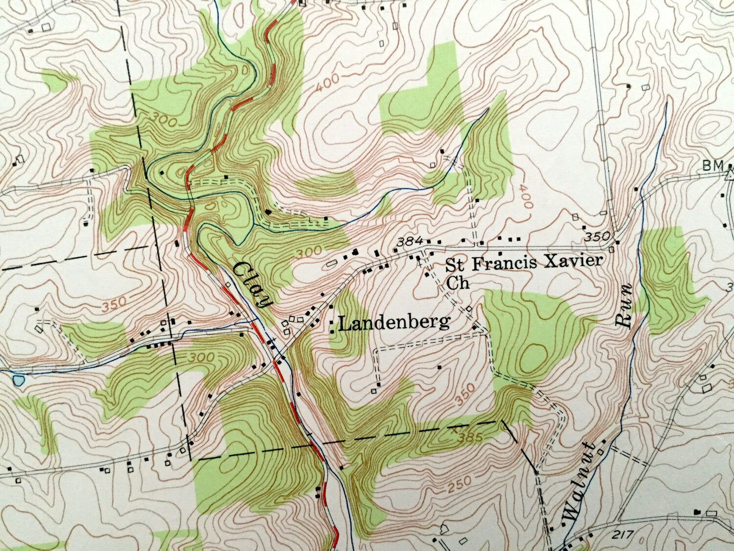 Antique West Grove, Pennsylvania 1953 US Geological Survey Topographic Map – Londonderry, London Grove, Franklin, Britain, Avondale, PA