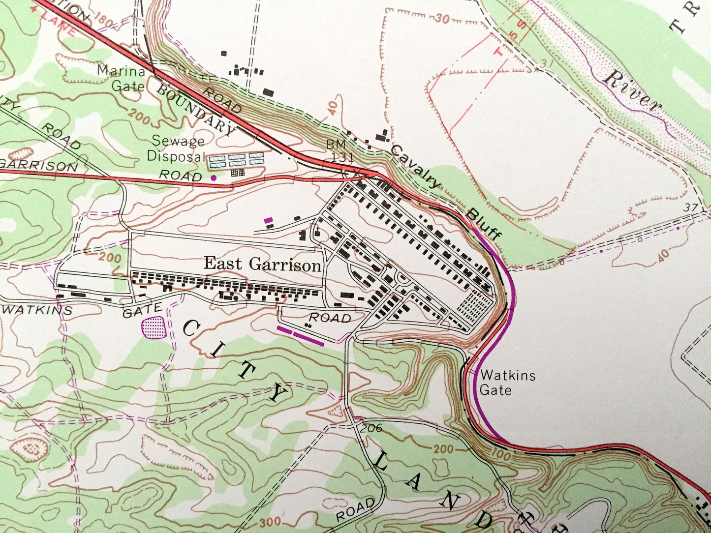 Antique Salinas, California 1947 US Geological Survey Topographic Map – Santa Rita, Spreckels, Old Hilltown, East Garrison, Bolsa Knolls, CA