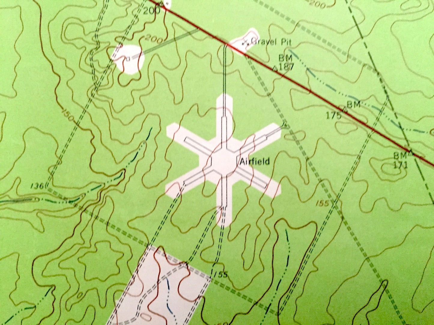 Antique Woodmansie, New Jersey 1957 US Geological Survey Topographic Map – Lacey, Washington, West Plains, Bass River, Little Egg Harbor, NJ