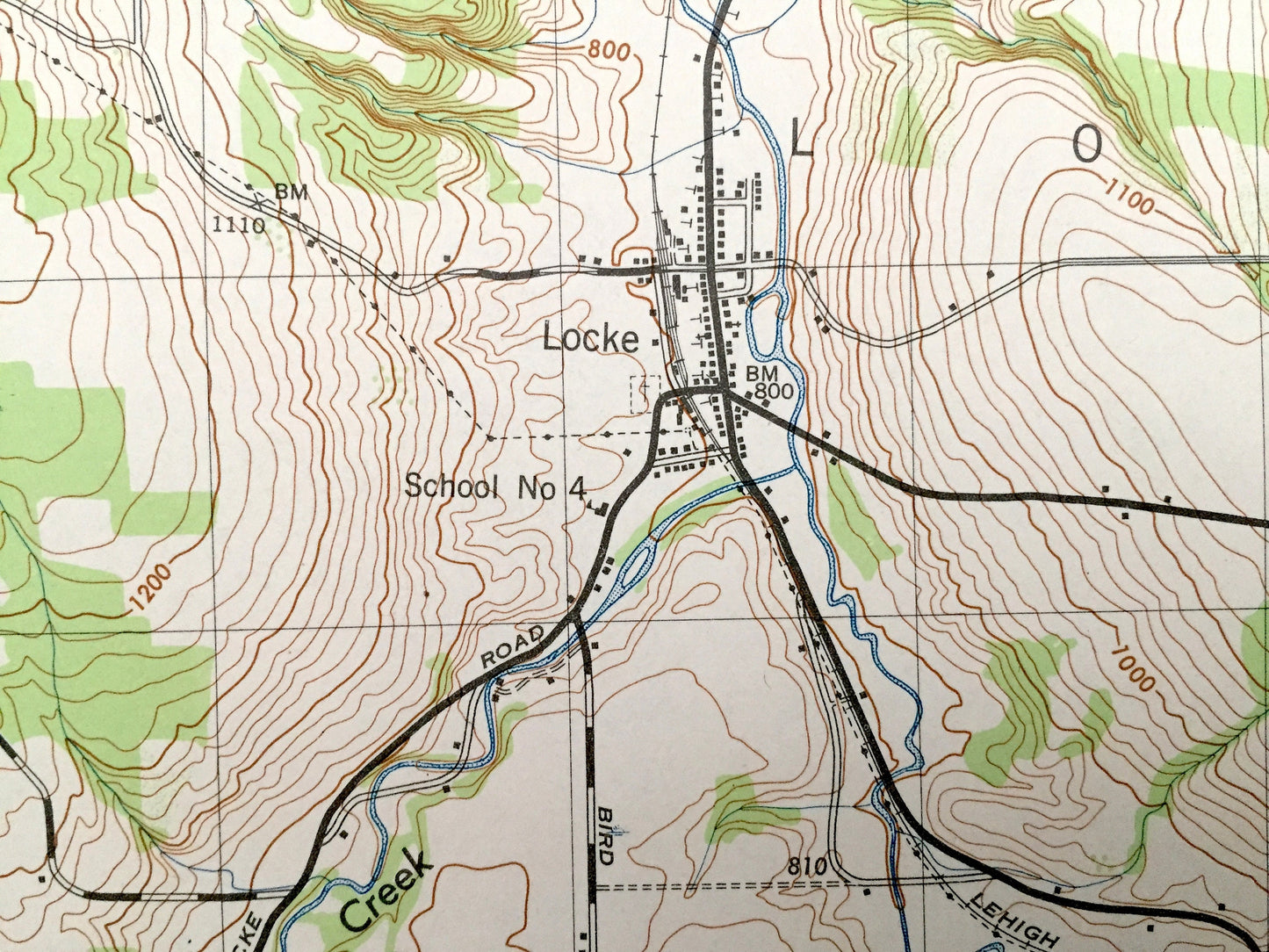 Antique Moravia, New York 1943 US Geological Survey Topographic Map – Venice, Genoa, Locke Montville Fillmore Glen Cayuga Tompkins County NY