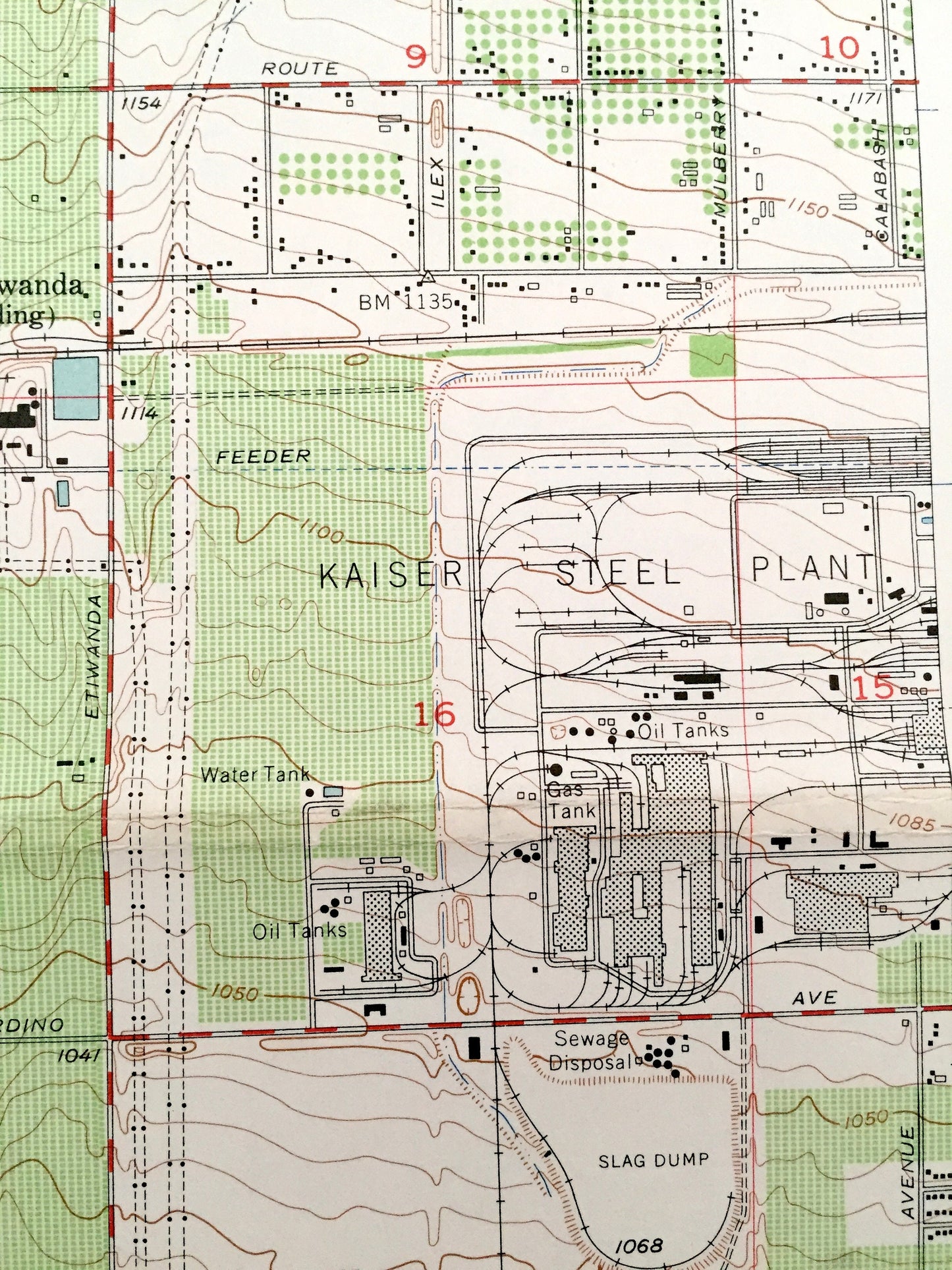 Antique Guasti, California 1953 US Geological Survey Topographic Map – San Bernardino Co, Riverside, Cucamonga, Etiwanda, Jurupa, Mira Loma