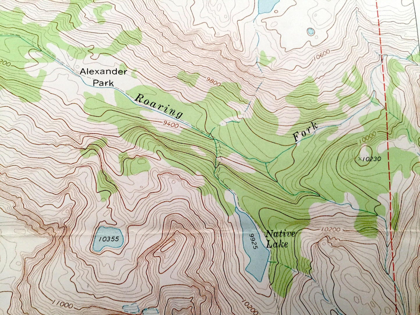 Antique Green River Lakes, Wyoming 1968 US Geological Survey Topographic Map – Sublette County, Bridger National Forest, Bridger Wilderness