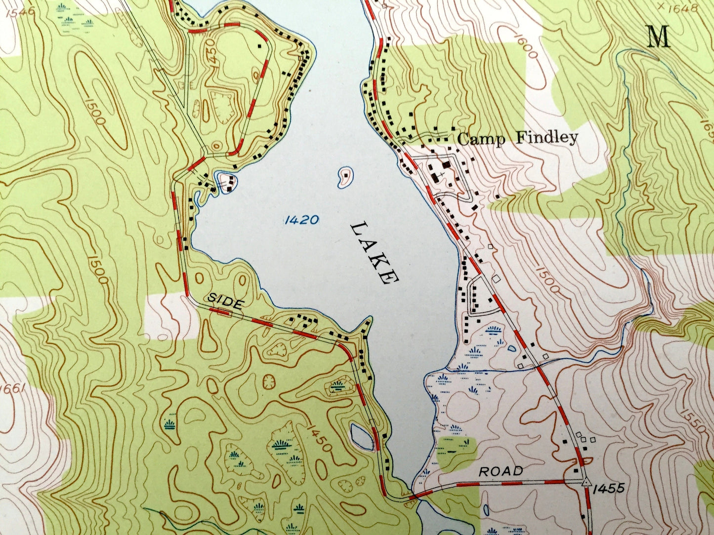 Antique Clymer, New York 1954 US Geological Survey Topographic Map – Chautauqua County, Findley Lake, Marvin, Sherman, French Creek, NY WNY