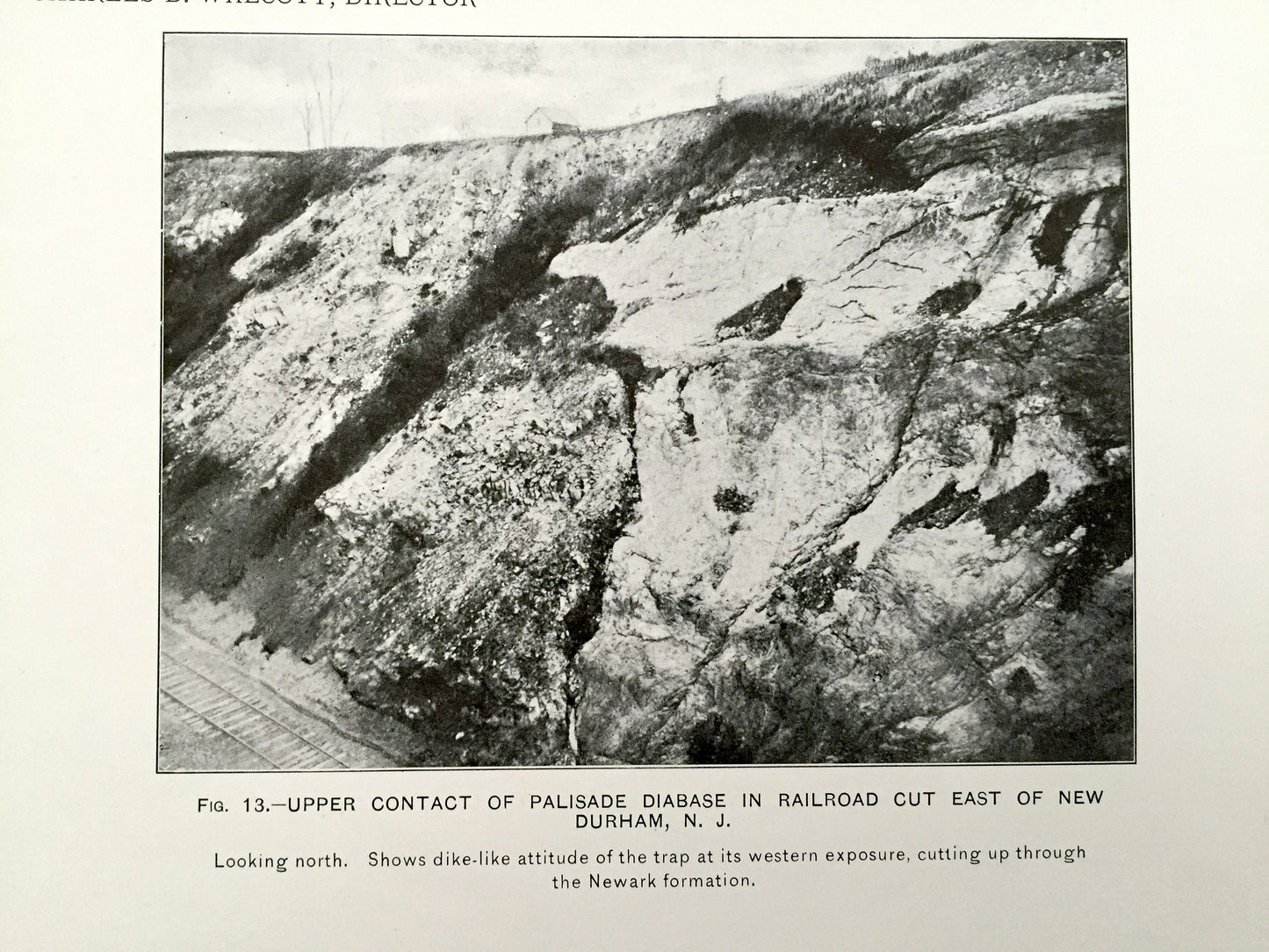 Antique 1901 New York City Area Rock Formation Illustrations - US Geological Survey – Manhattan, New Jersey, Palisades, Hudson River NY NJ