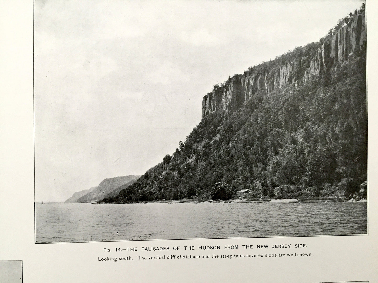 Antique 1901 New York City Area Rock Formation Illustrations - US Geological Survey – Manhattan, New Jersey, Palisades, Hudson River NY NJ