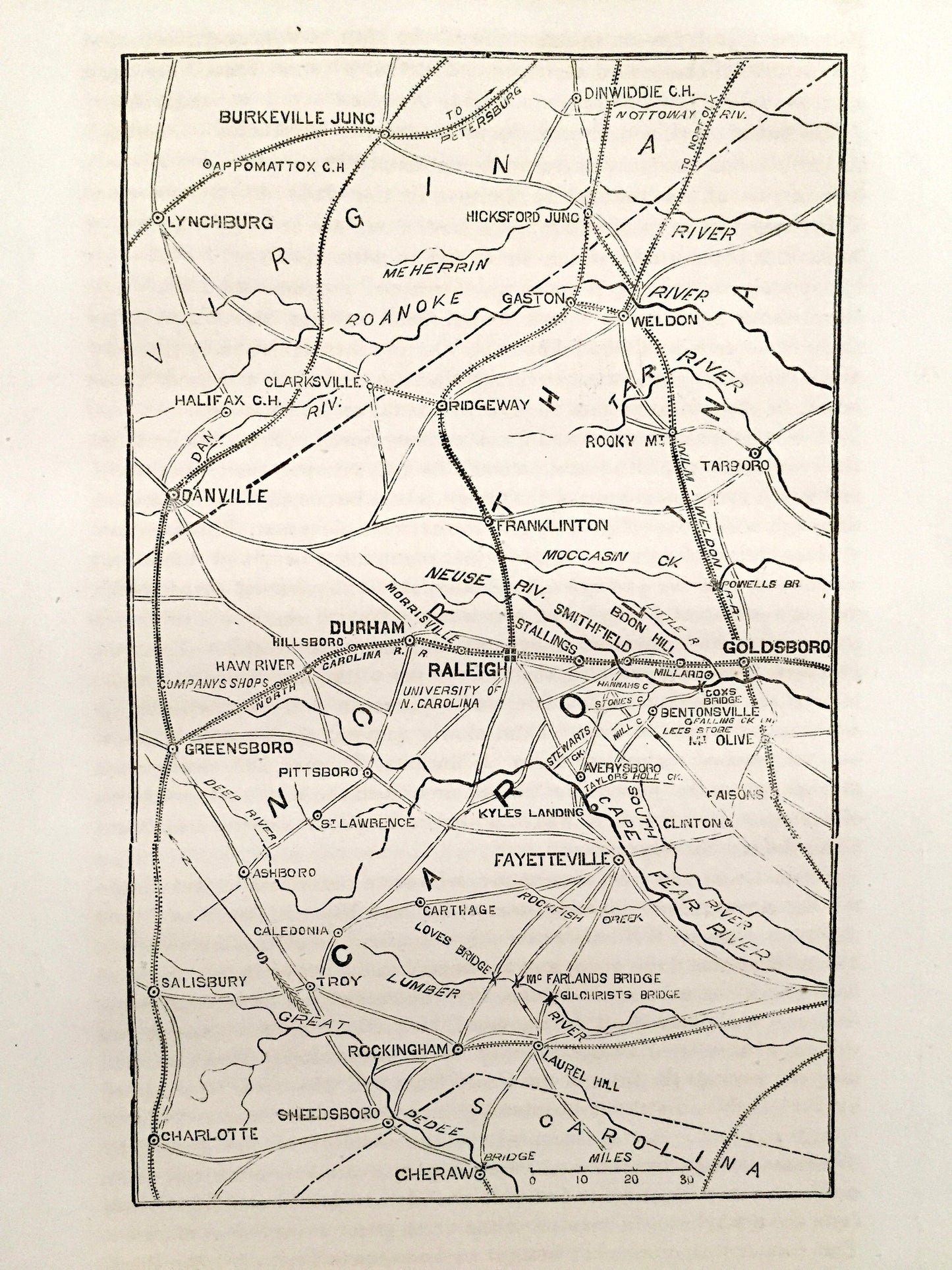 Antique 1865 Savannah, Georgia Map from The History of the Civil War in The United States by Samuel Schmucker – Charleston, South Carolina