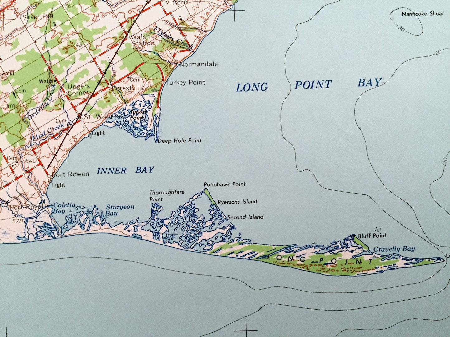 Antique Erie, Pennsylvania 1965 US Geological Survey Topographic Map – Lawrence Park, Lake City, Girard, Fairview, Ohio, London, Ontario PA