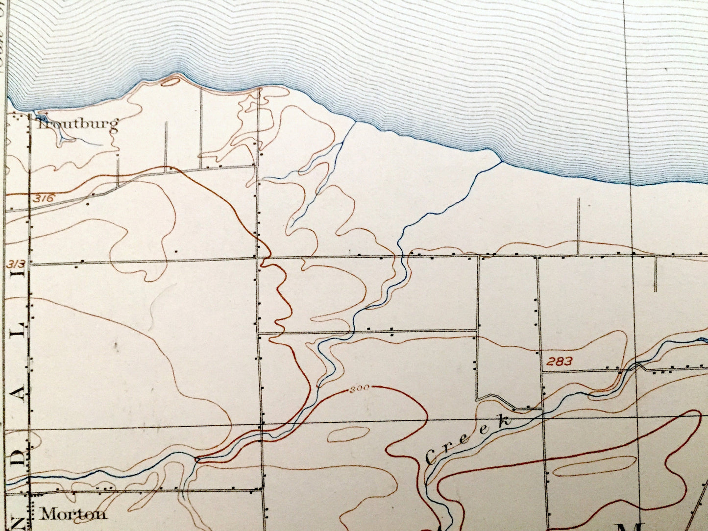 Antique Hamlin, New York 1899 US Geological Survey Topographic Map - Clarkson, Parma, Murray, Kendall, Troutburg, Hilton, Morton, Greece