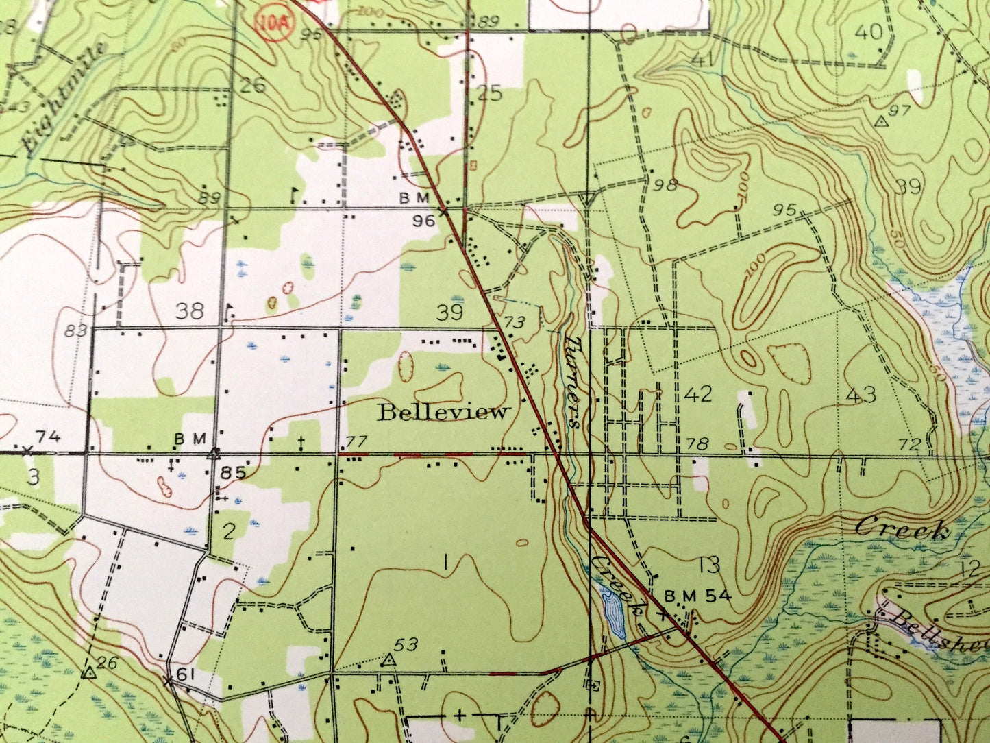 Antique Fort Barrancas, Florida 1941 US Geological Survey Topographic Map – Escambia County, Seaglades, Pleasant Grove, Pensacola, Alabama
