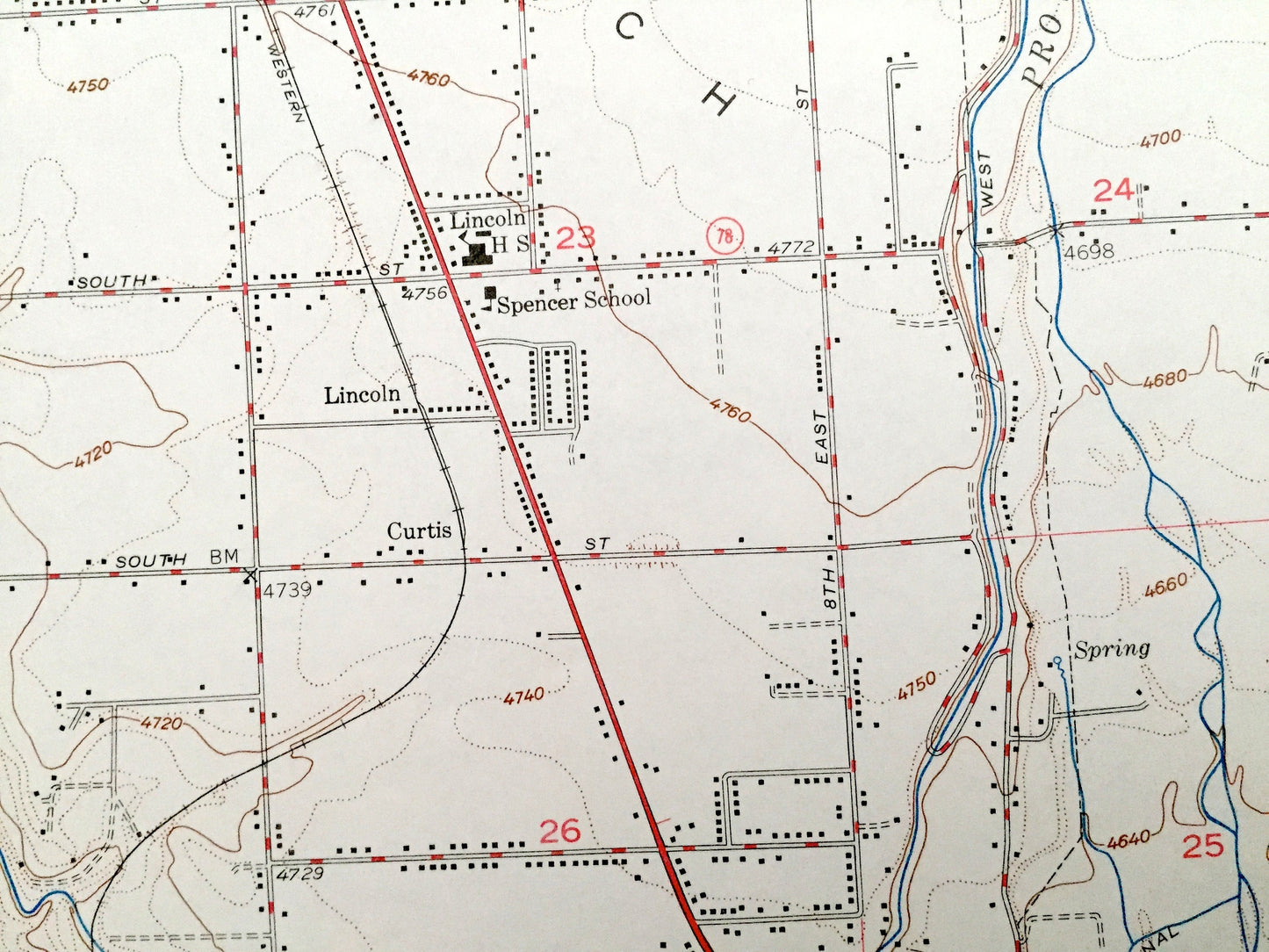 Antique Oren, Utah 1948 US Geological Survey Topographic Map – Pleasant Grove, Provo, Bench, Uinta National Forest, County, Lindon, Hardy UT