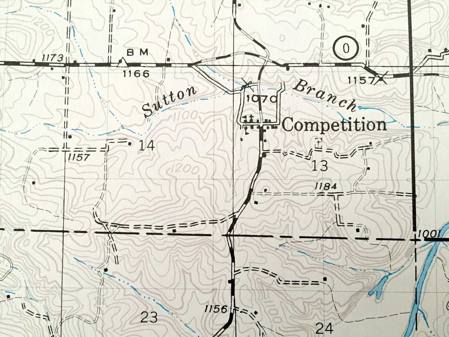 Antique Manes NW, Missouri 1941 US Geological Survey Topographic Map – Laclede, Wright County, Competition, Jerktail, St George, MO