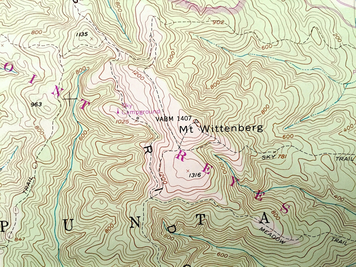 Antique Inverness, California 1954 US Geological Survey Topographic Map – Marin County, Point Reyes Station, Tomales Bay, State Park CA