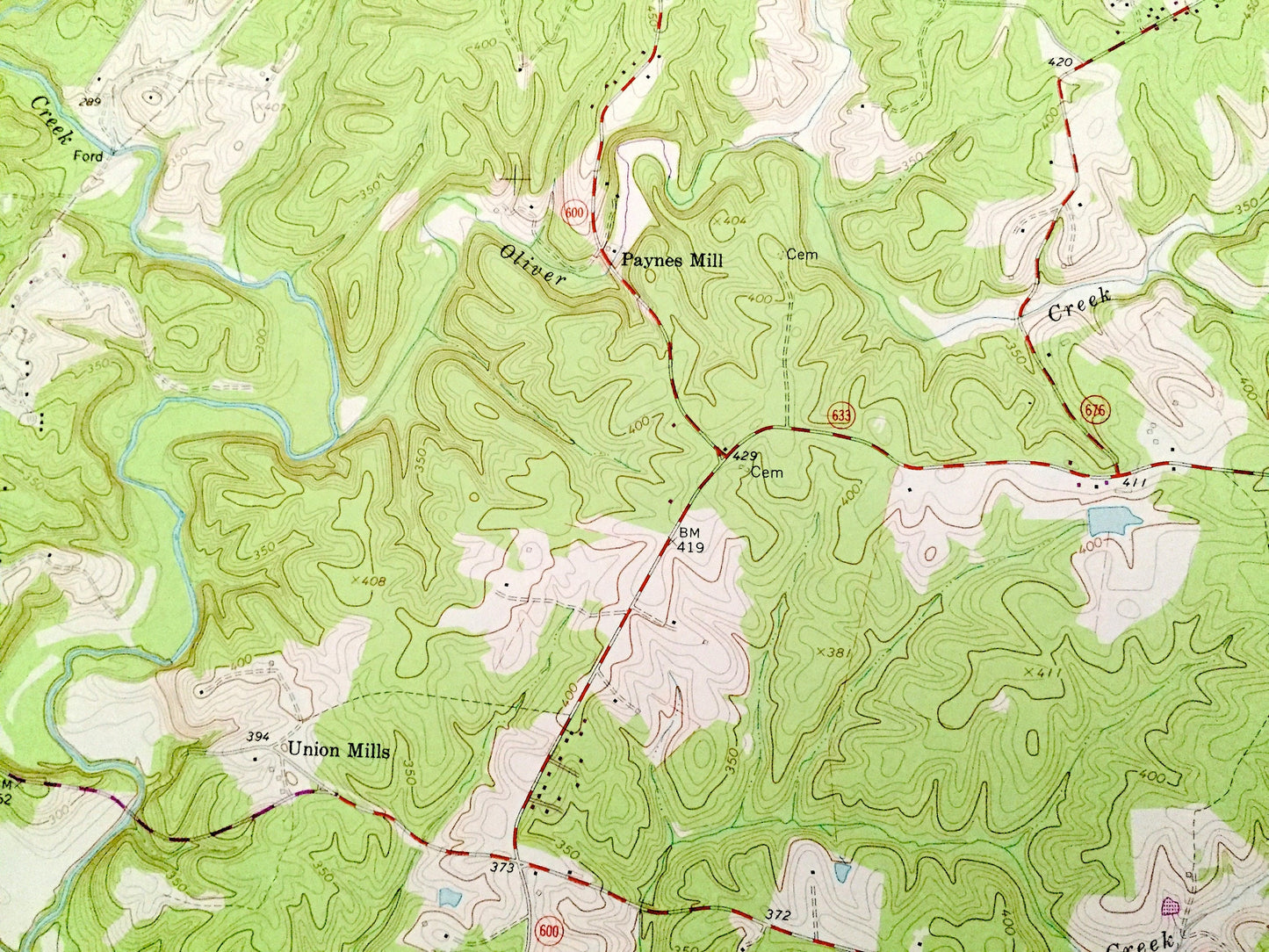 Antique Boyd Tavern, Virginia 1967 US Geological Survey Topographic Map – Albemarle, Fluvanna County, Lake Monticello, Union Mills, VA