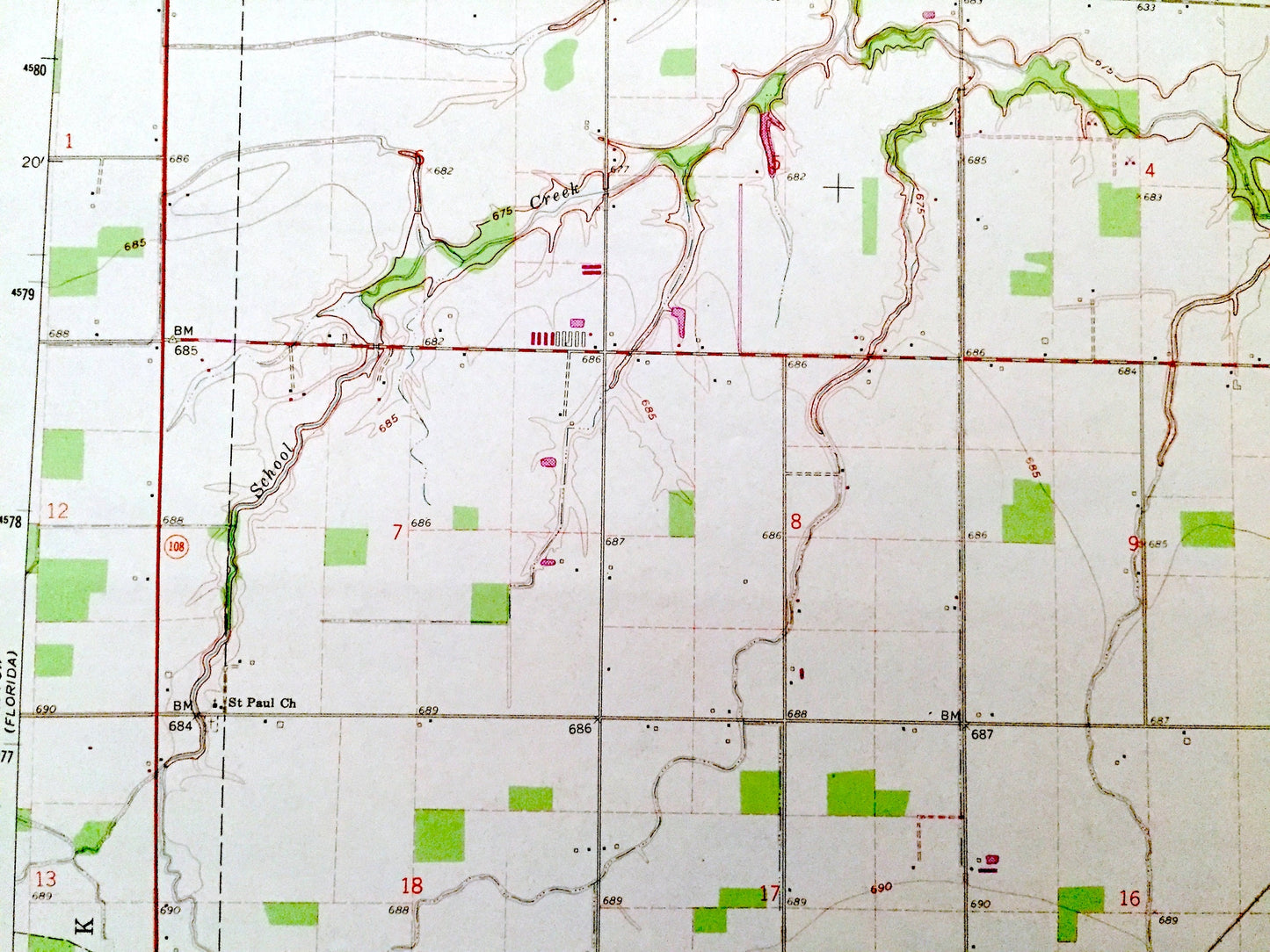 Antique Malinta, Ohio 1960 US Geological Survey Topographic Map – Holgate, Marion, Monroe, Elery, Flatrock, Napoleon, Shunk, Grelton OH