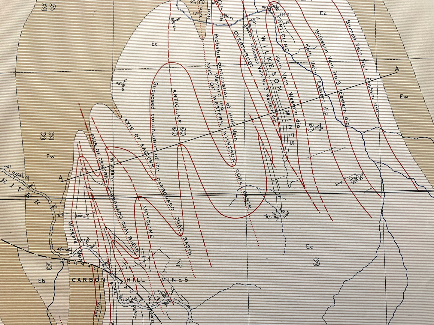 Antique Wilkeson, Washington 1899 US Geological Survey Topographic Map – Carbonado, Fairfax, Carbon River, Pierce County, Gleason Hill WA