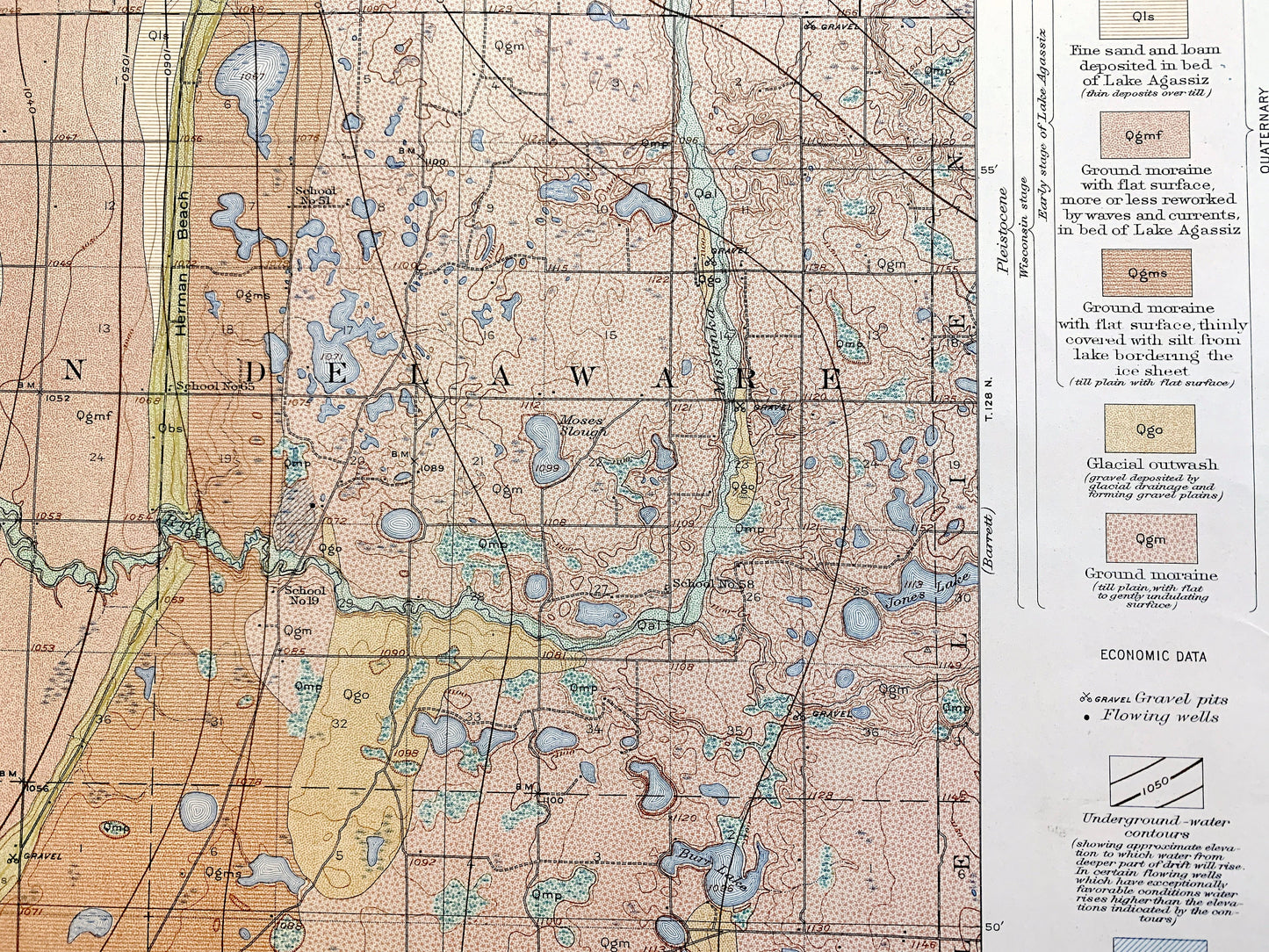 Antique Herman, Minnesota 1912 US Geological Survey Topographic Map – Eldorado, Donnelly, Roseville, Logan, Grant County, Stevens County, MN