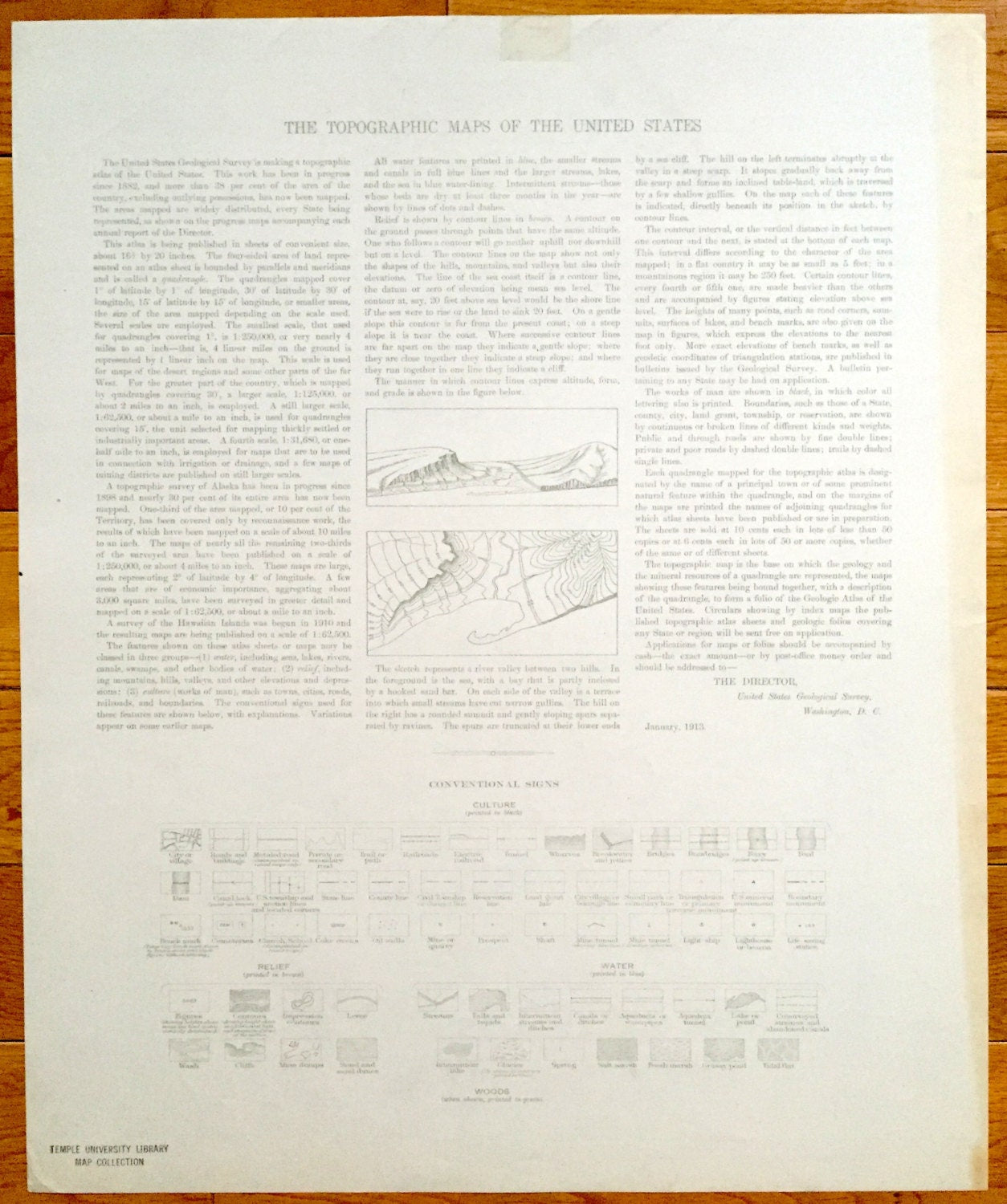 Antique Peterborough, New Hampshire 1900 US Geological Survey Topograph Map – Hancock, Greenfield, Greenville Francestown Mount Monadnock NH