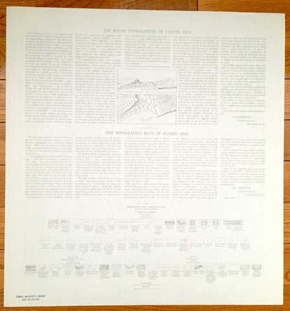 Antique Punta Tuna, Puerto Rico 1945 US Geological Survey Topographic Map – Mar Caribe, Maunabo, Patillas, San Isidro, Punta Viento Hueca PR