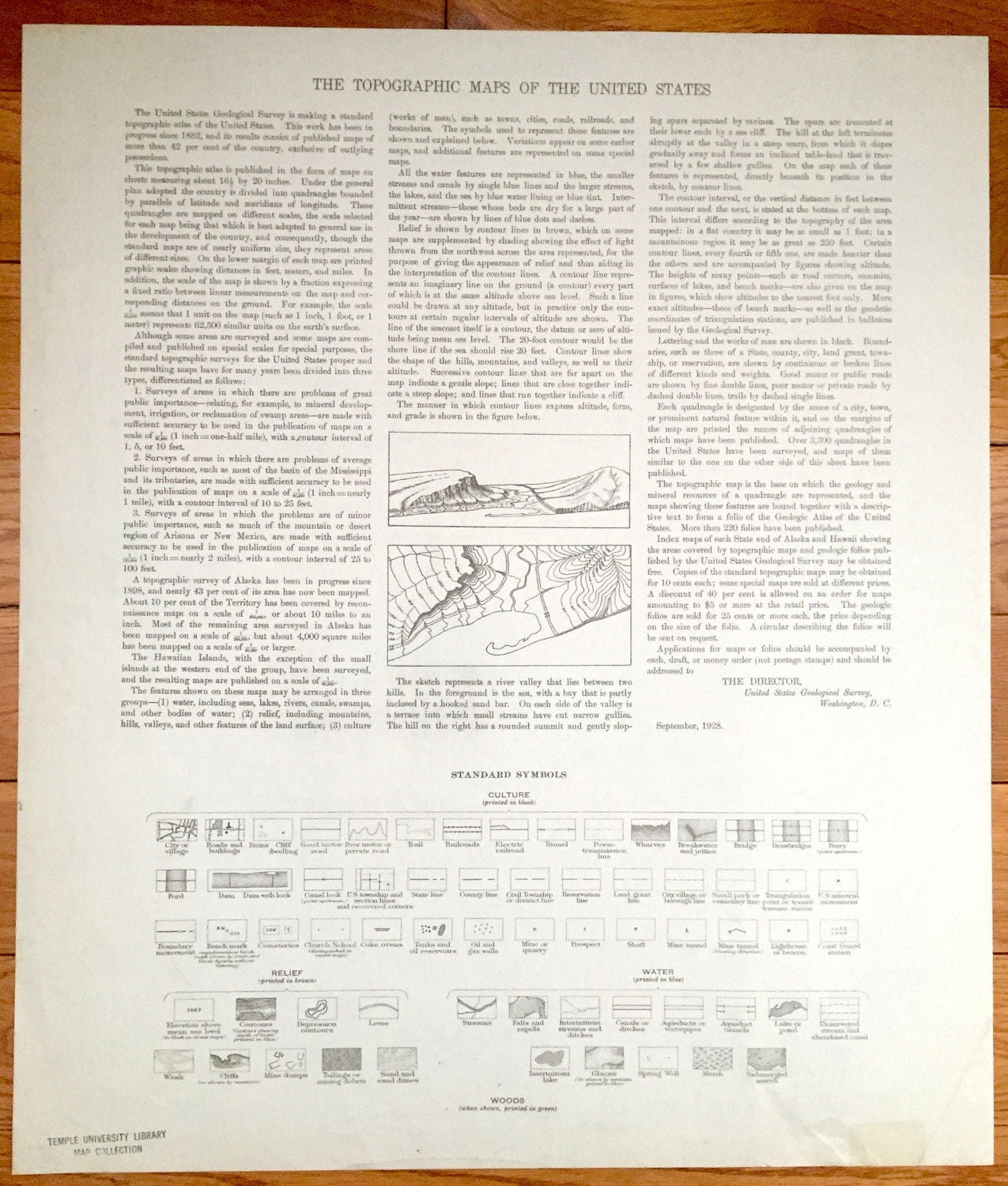 Antique Kahoolawe, Hawaii 1929 US Geological Survey Topographic Map – Makawao District, Heiau, Molokini, Kealaikahiki Kanapou Honokoa Bay HI