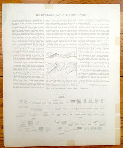 Antique Suncook, New Hampshire 1921 US Geological Survey Topographic Map – Chichester, Pembroke, Allenstown Deerfield Hooksett Manchester NH