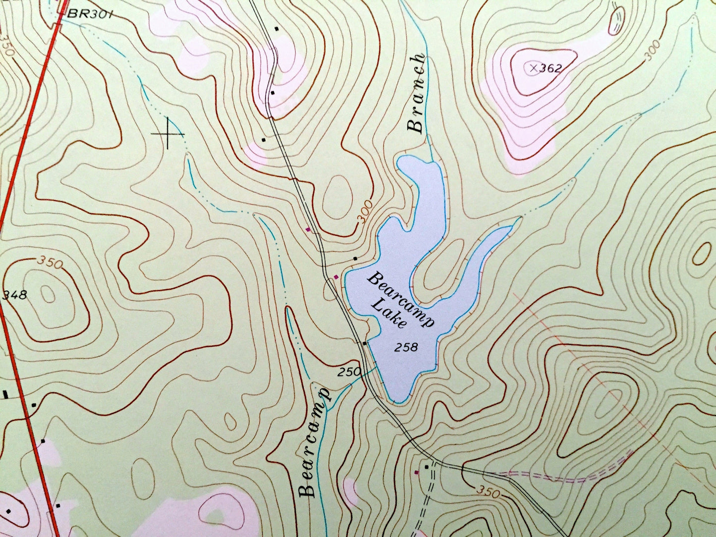 Antique Irwinton, Georgia 1973 US Geological Survey Topographic Map – Dedrich, McIntyre, Edgars, Wriley, Wilkinson County, Macon