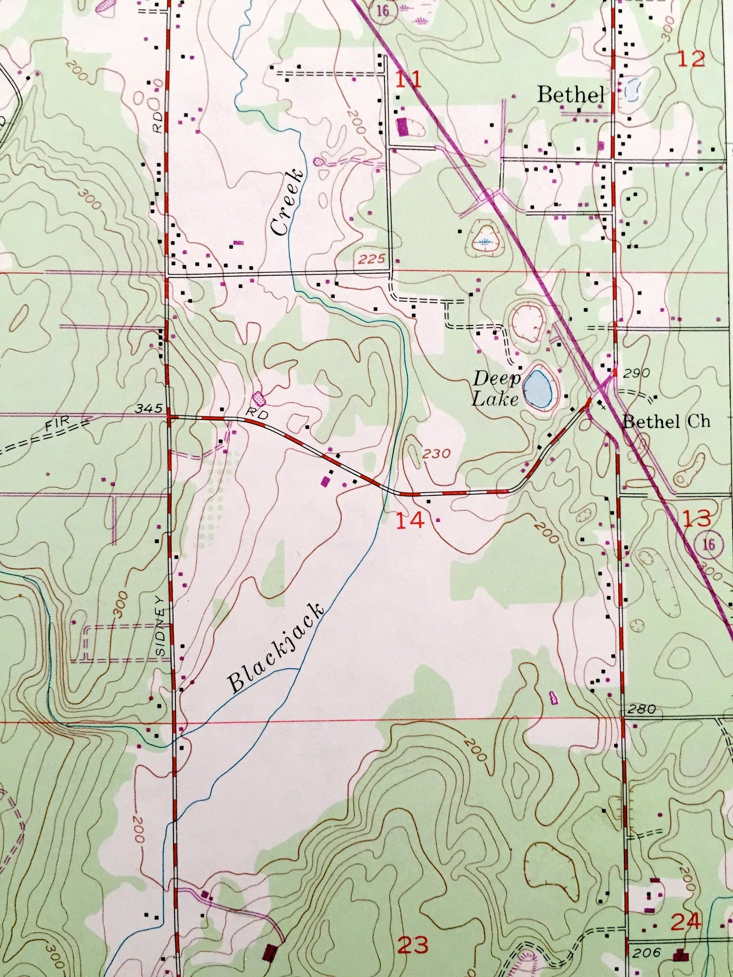 Antique Burley, Washington 1953 US Geological Survey Topographic Map – Kitsap Co, Pierce Co, Bethel, Wauna, Purdy, Horseshoe Lake