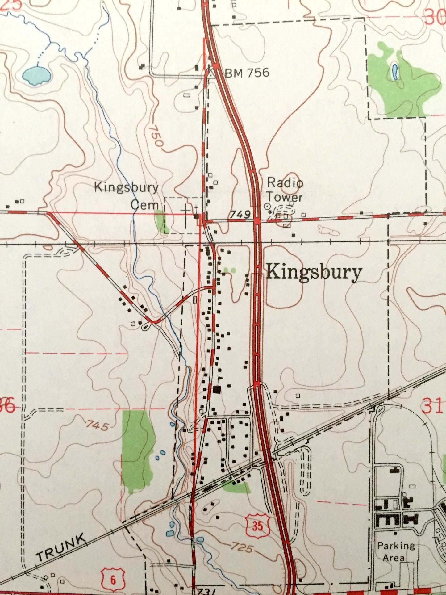 Antique La Porte, Indiana 1958 US Geological Survey Topographic Map – Kankakee, Scipio, Pleasant, Noble, Washington, Kingsbury Ordnance, IN