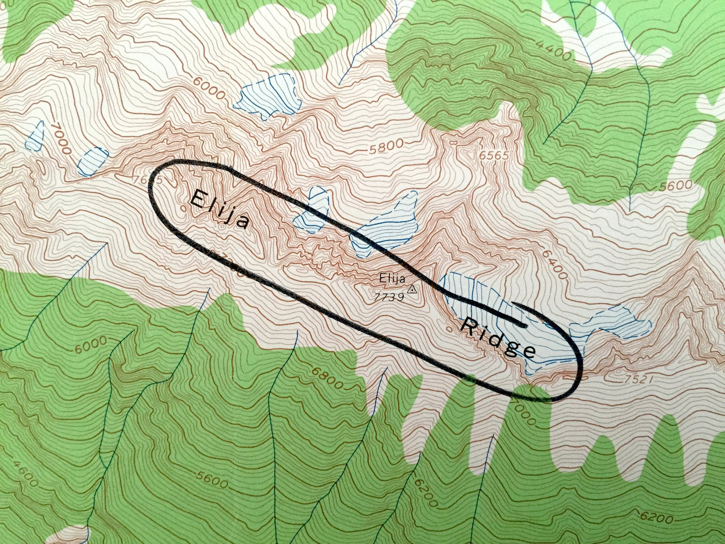 Antique Crater Mountain, Washington 1963 US Geological Survey Topographic Map – Mt Baker National Forest Beebe Mountain Ross Lake Skagit WA