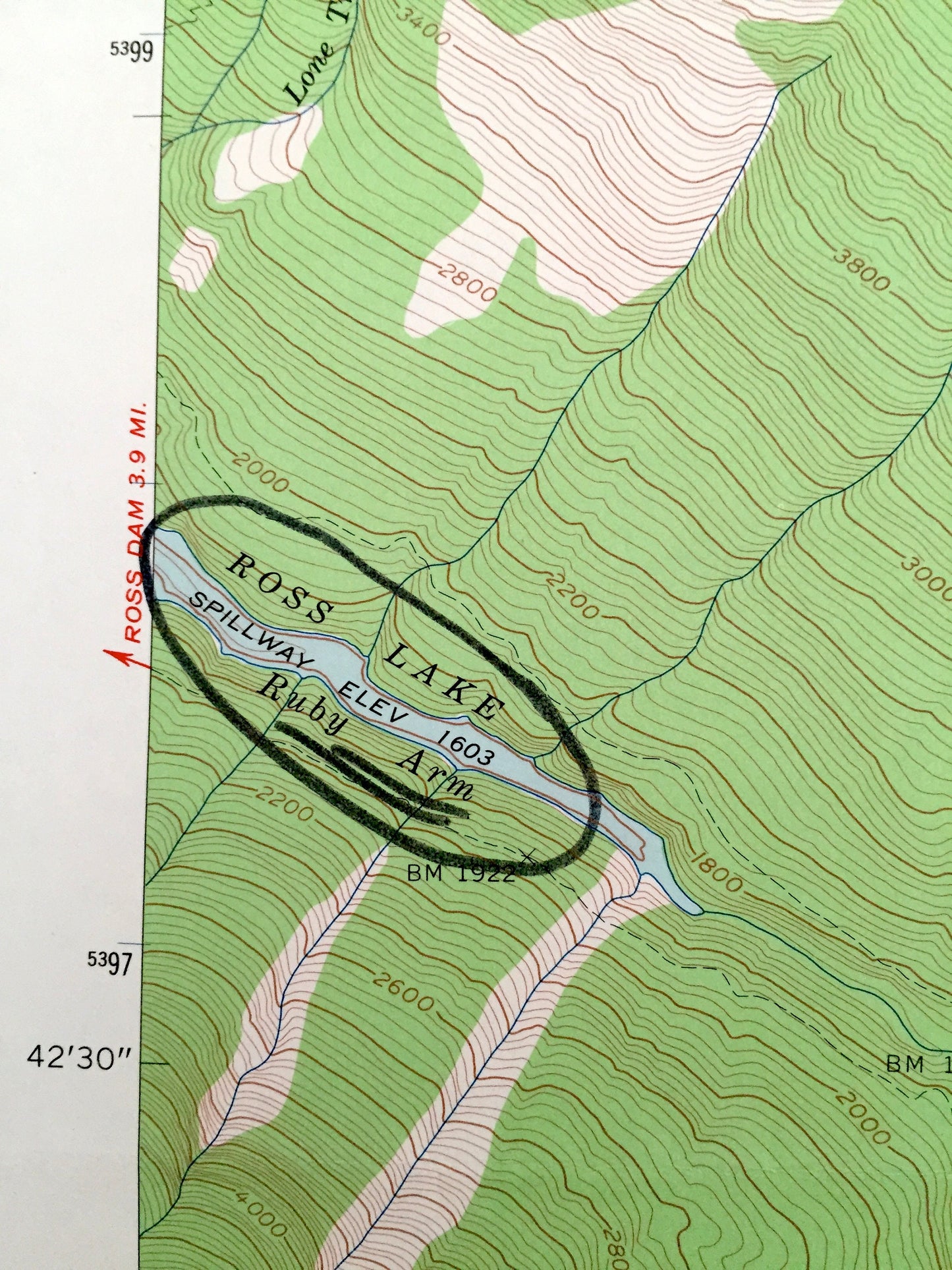 Antique Crater Mountain, Washington 1963 US Geological Survey Topographic Map – Mt Baker National Forest Beebe Mountain Ross Lake Skagit WA