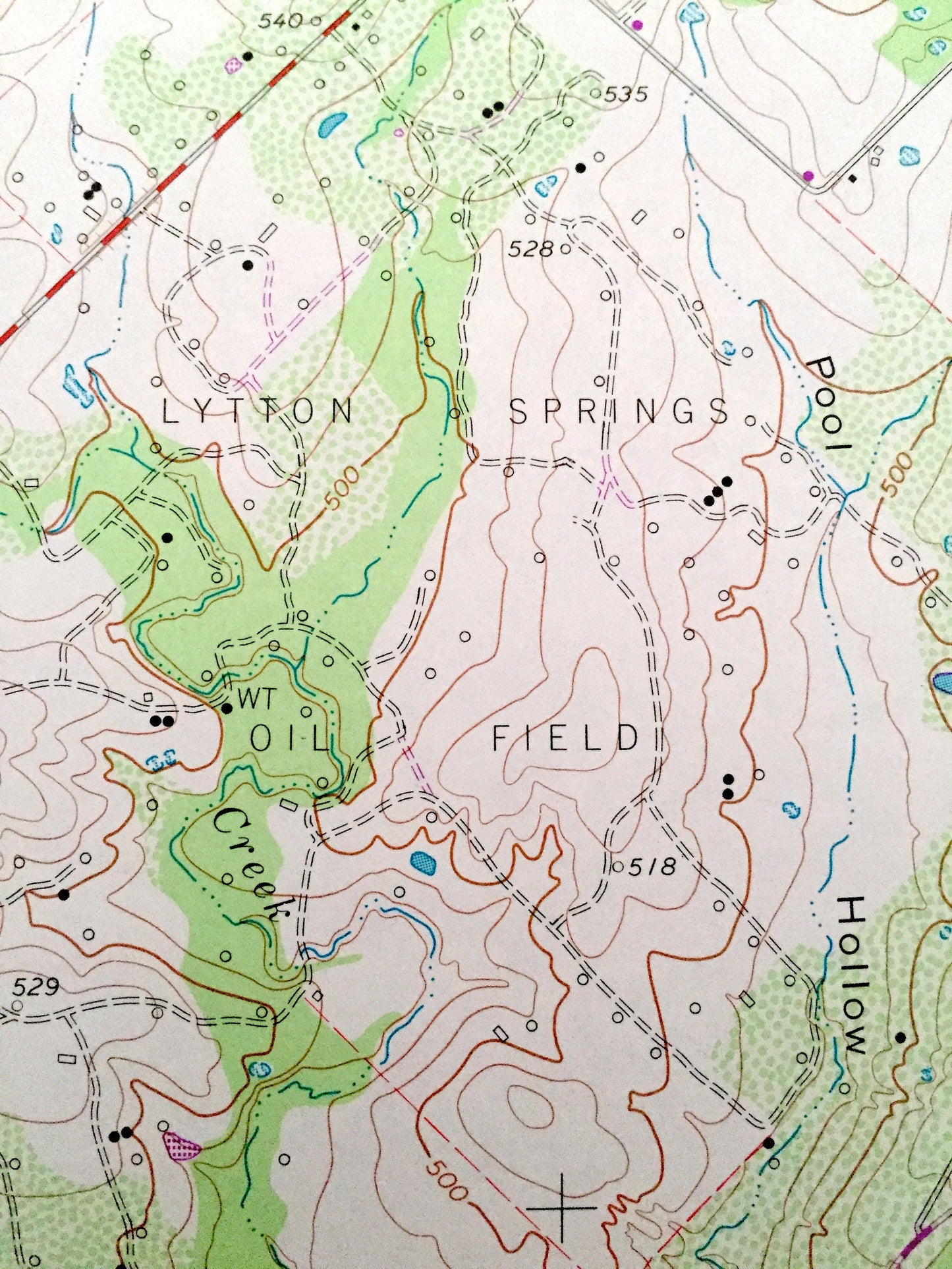 Antique Dale, Texas 1964 US Geological Survey Topographic Map – St John Colony, Taylorsville, Bastrop & Caldwell Counties