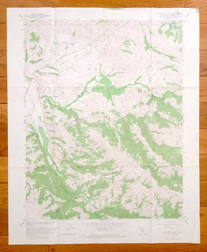 Antique La Costa Valley, California 1960 US Geological Survey Topographic Map – Alameda County, Scotts Corner, Valle de San Jose, Sunol, CA