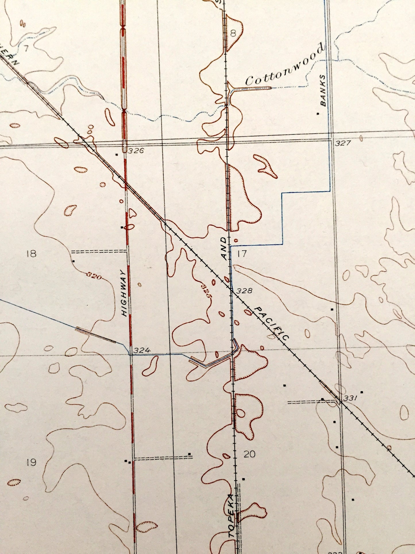 Antique Monson, California 1927 US Geological Survey Topographic Map – Tulare County, Yettem, Penal, Taurusa, Visalia, St Johns River, CA