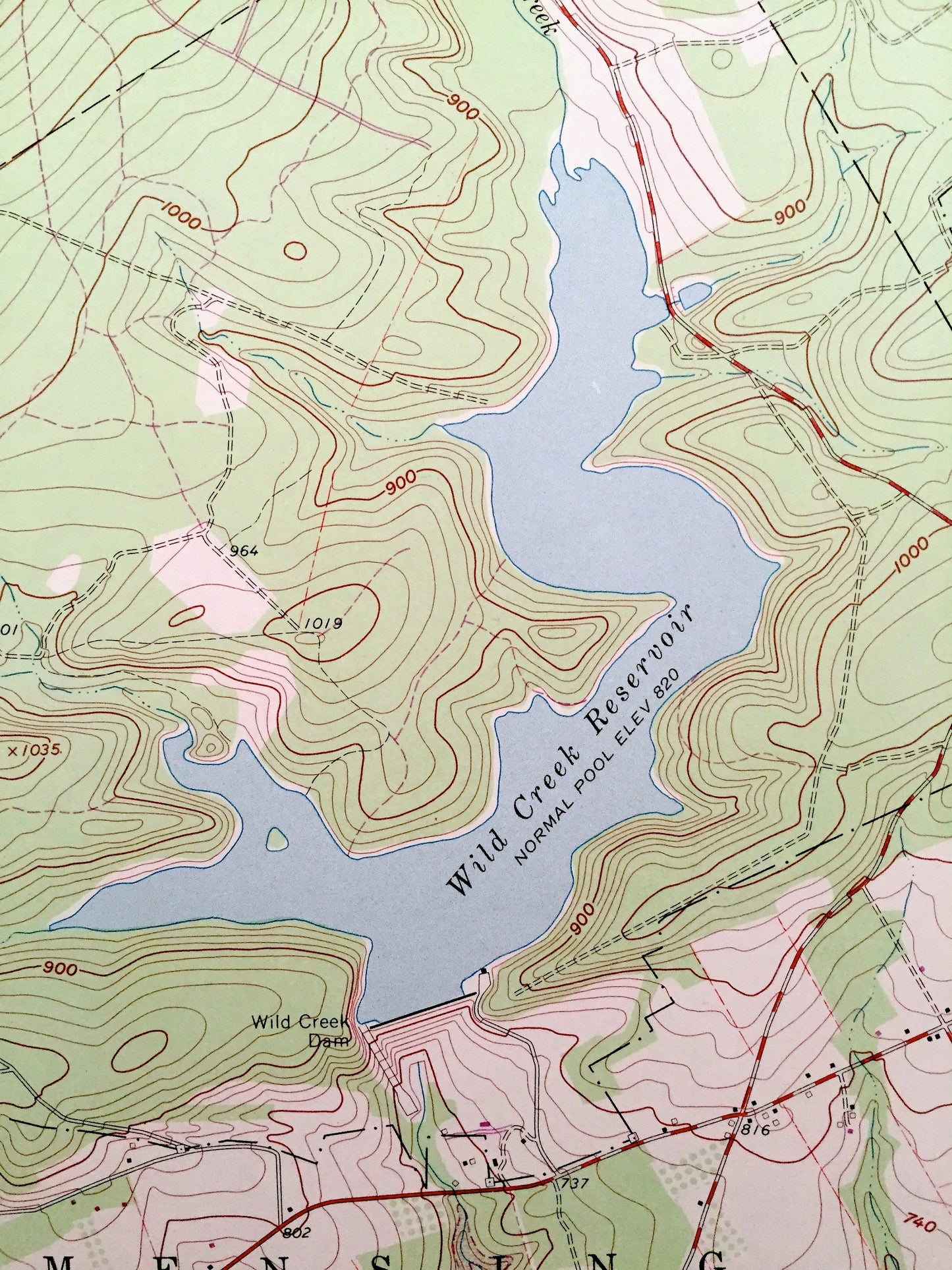 Antique Pohopoco Mountain, Pennsylvania 1960 US Geological Survey Topographic Map – Carbon, Monroe County, Penn Forest, Polk, Jonas, PA