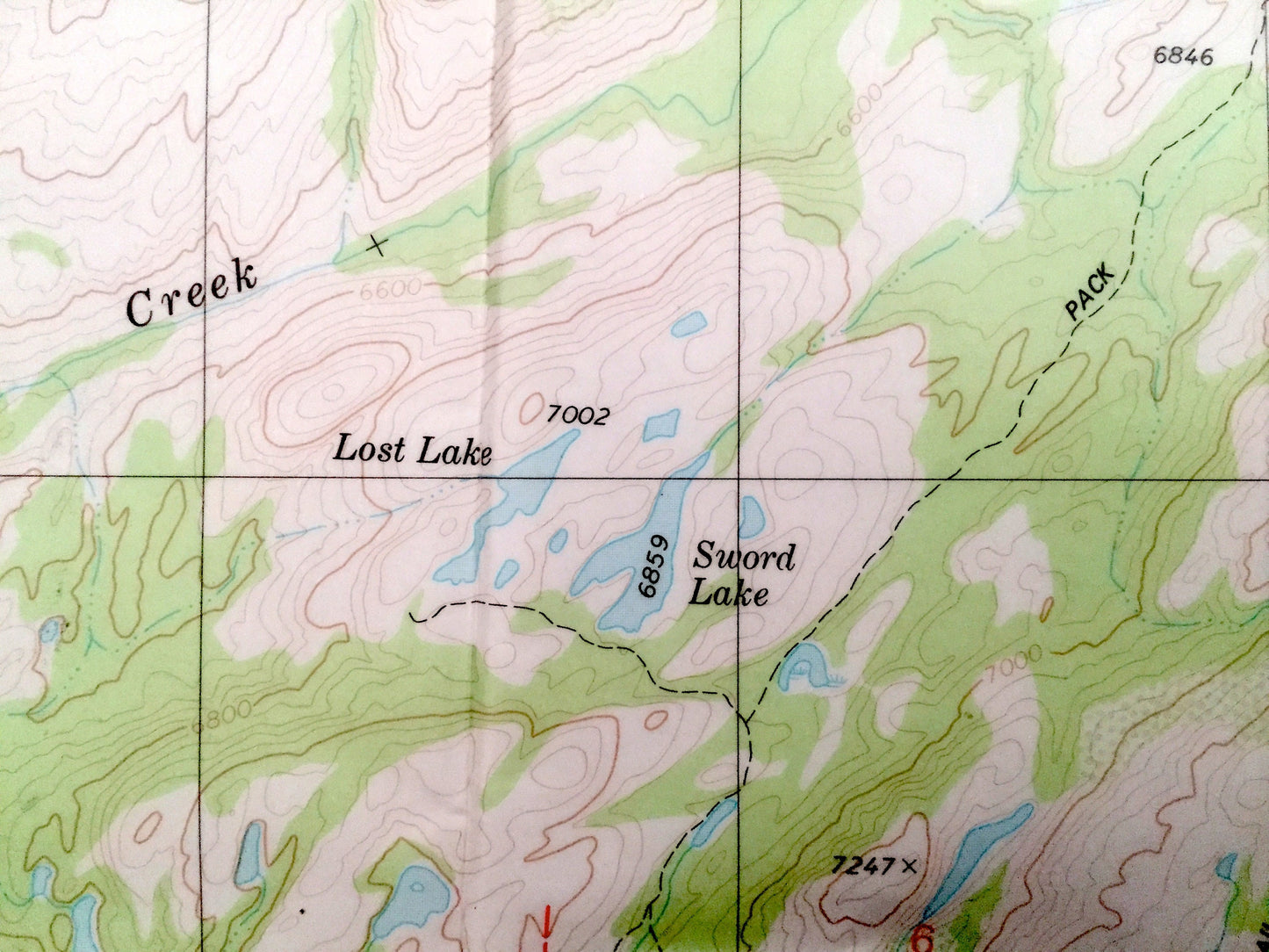 Antique Spicer Meadow Reservoir, California 1979 US Geological Survey Topographic Map – Tuolumne Co, Lake Alpine, Henry Peak, Bull Run Peak