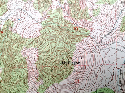 Antique Cripple Creek North, Colorado 1951 US Geological Survey Topographic Map – Black Mountain, Pike National Forest, Teller County