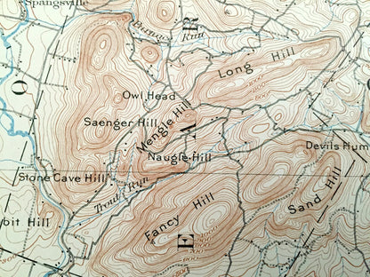 Antique Boyertown, Pennsylvania 1902 US Geological Survey Topographic Map – Berks County, Rockland, Limerick, Hereford, Pottstown, Amity, PA