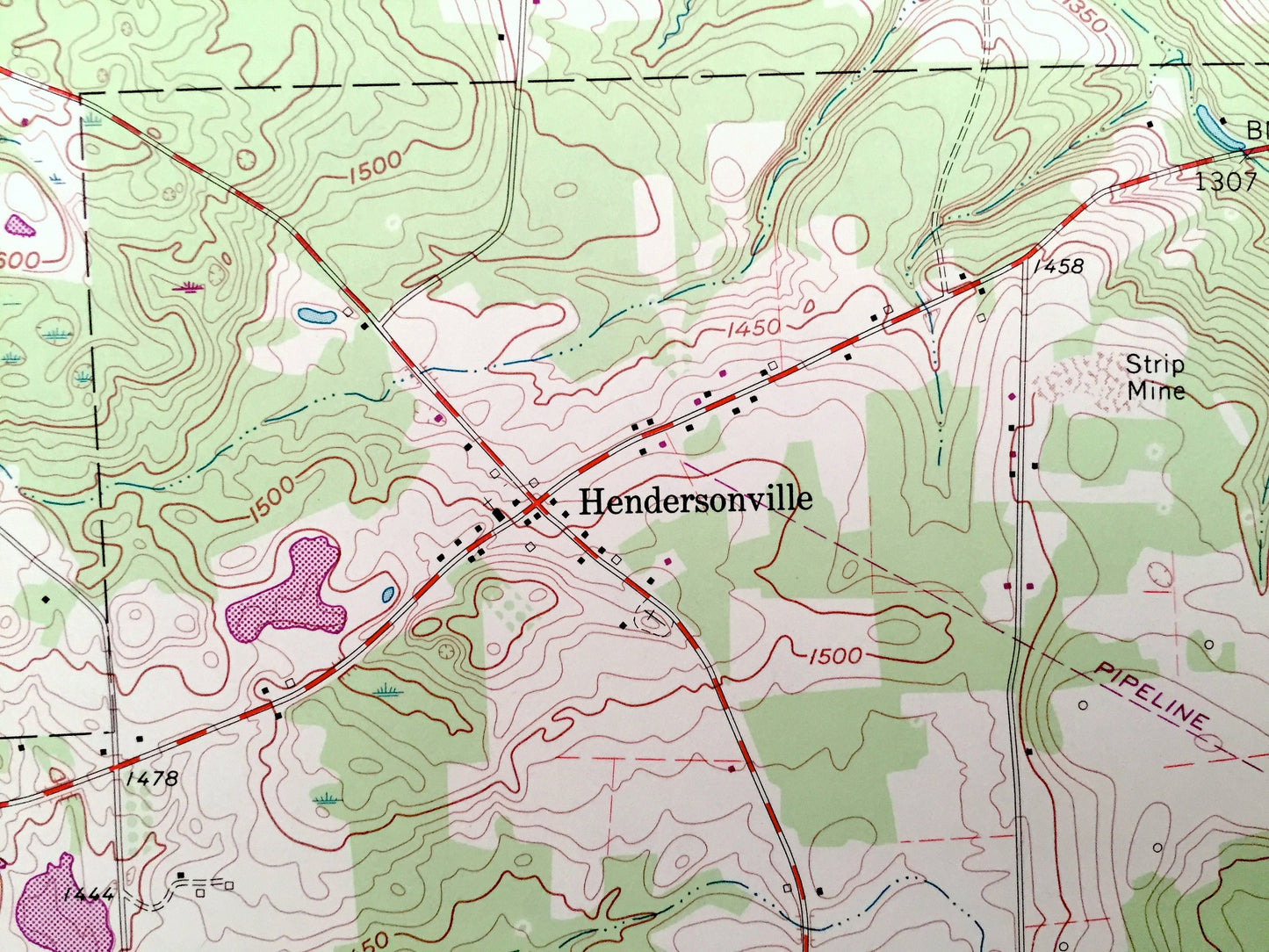 Antique Sandy Lake, Pennsylvania 1960 US Geological Survey Topographic Map – Mercer, Venango County, Worth, New Vernon, Jackson Township, PA