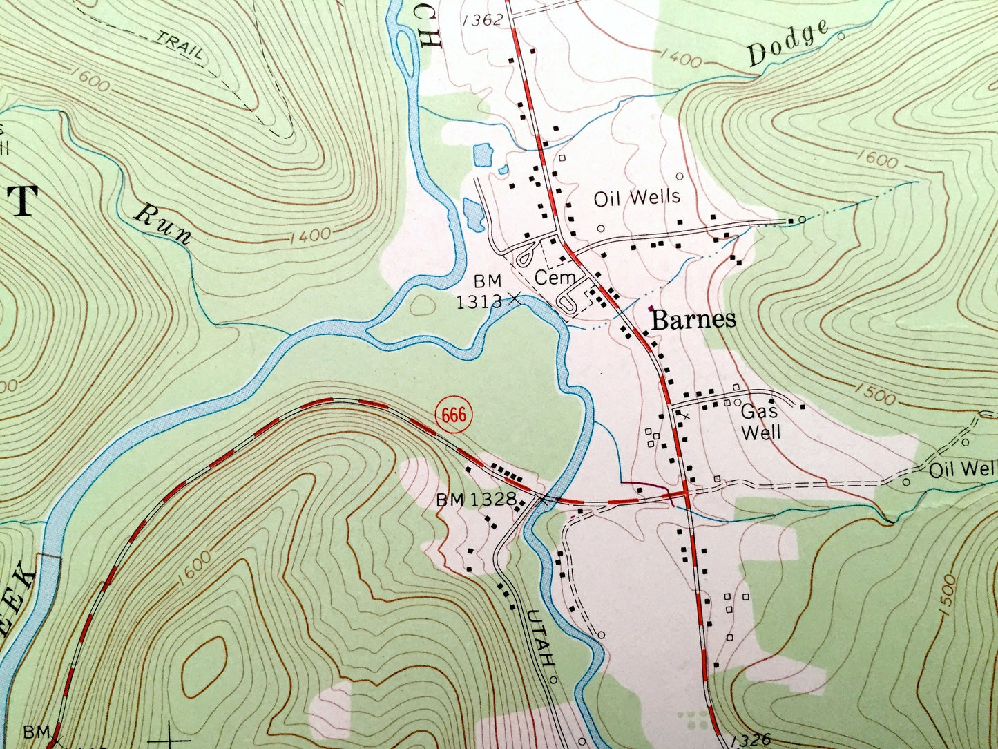 Antique Sheffield, Pennsylvania 1966 US Geological Survey Topographic Map – Warren County, Forest County, Cherry Grove, Mead, Howe, Milltown