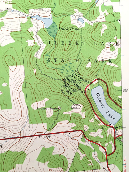 Antique Morris, New York 1943 US Geological Survey Topographic Map – Otsego County, New Lisbon, Elm Grove, Laurens, Pittsfield, Stetsonville