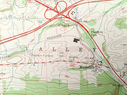 Antique Riverside, Pennsylvania 1969 US Geological Survey Topographic Map – Montour County, Northumberland County, Point, Upper Augusta