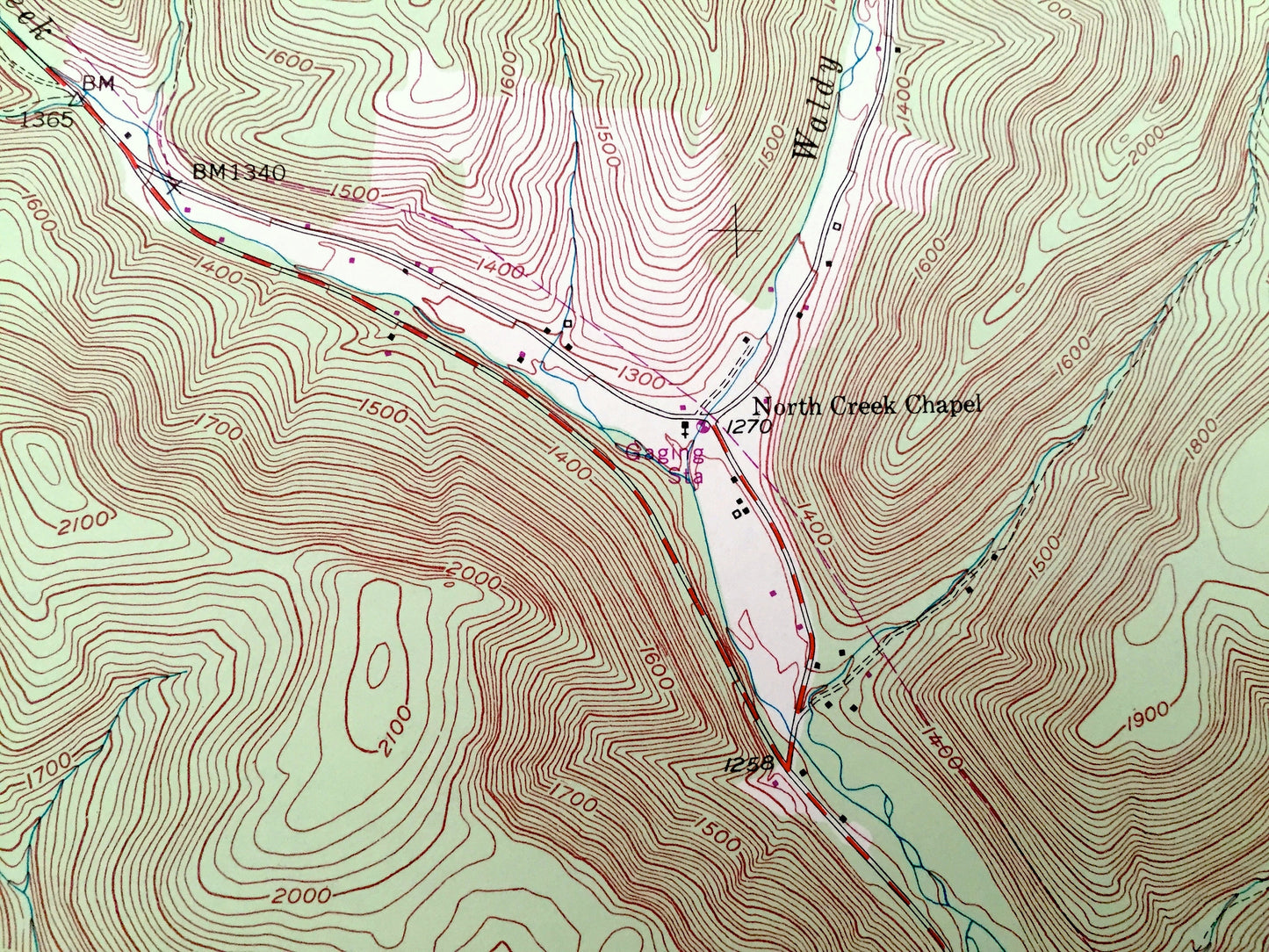 Antique Rich Valley, Pennsylvania 1948 US Geological Survey Topographic Map – McKean, Cameron County, Shippen, Norwich, Weber City, Lockwood