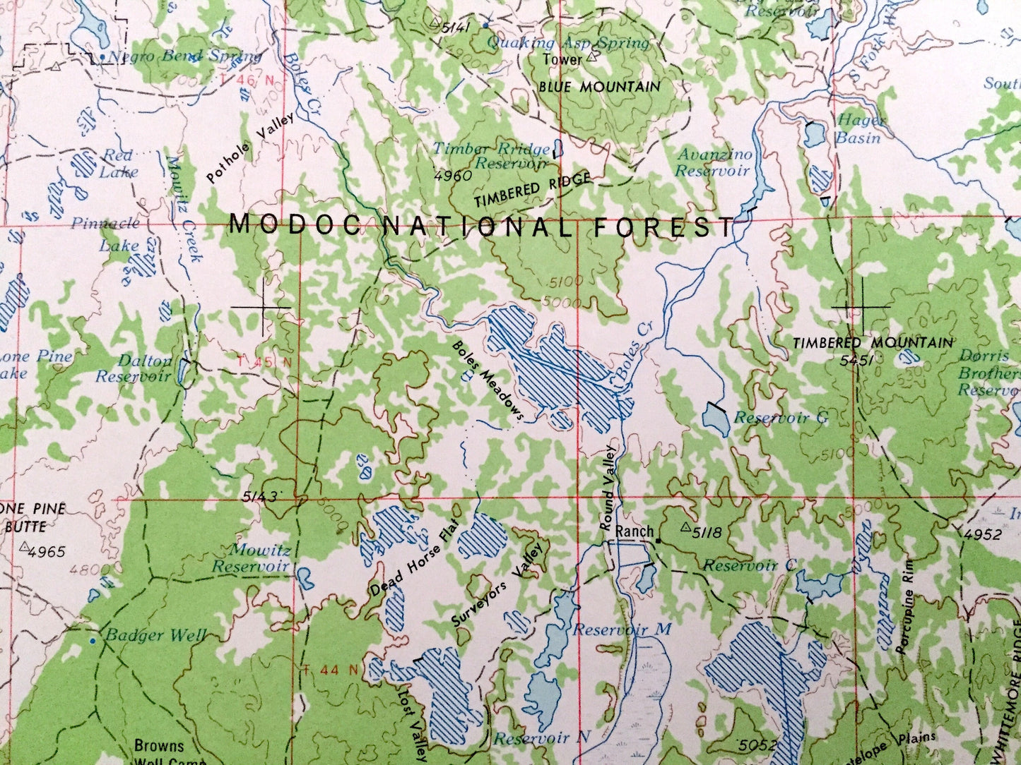 Antique Alturas, California 1962 US Geological Survey Topographic Map – McArthur, Bieber, Dorris, Tulelake, Cedarville, Adin Perez Curtis CA