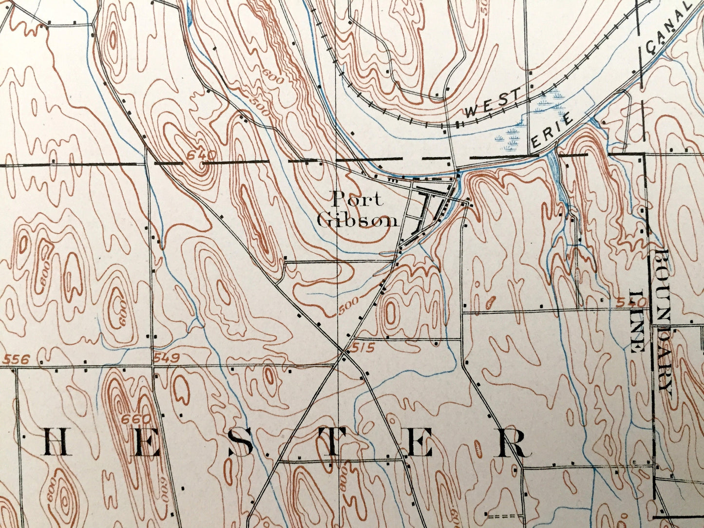 Antique Palmyra, New York 1902 US Geological Survey Topographic Map – Wayne County, Williamson, Sodus, Marion, Arcadia, Lyons, Manchester NY