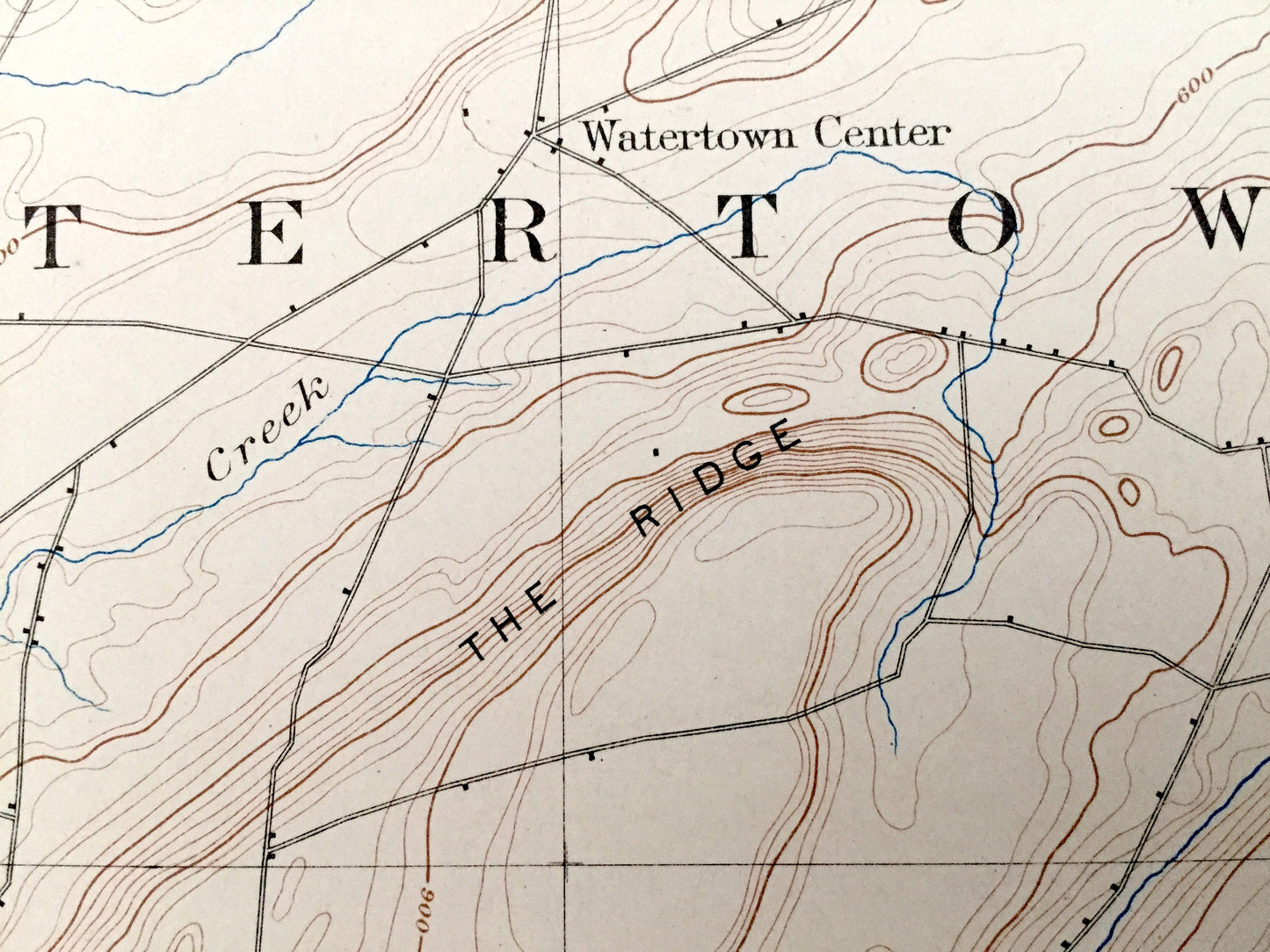 Antique Watertown, New York 1898 US Geological Survey Topographic Map – Hounsfield, Pamelia, Rutland, Rodman, Lewis, Jefferson County