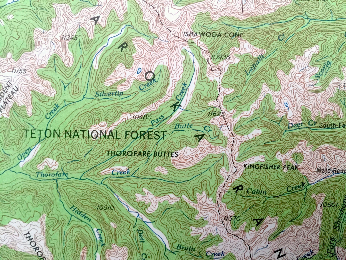 Antique Cody, Wyoming 1962 US Geological Survey Topographic Map – Powell, Greybull, Basin, Lovell, Cowley, Garland, Shoshone National Forest