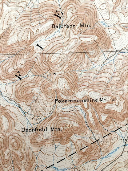 Antique Au Sable Forks, New York 1895 US Geological Survey Topographic Map – Adirondacks, Black Brook, Rome, Lewis, Jay, Chesterfield, NY