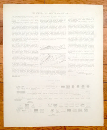 Antique Gorham, New Hampshire 1893 US Geological Survey Topographic Map – Oxford County, Berlin, Success, Shelburne, White Mountains, NH