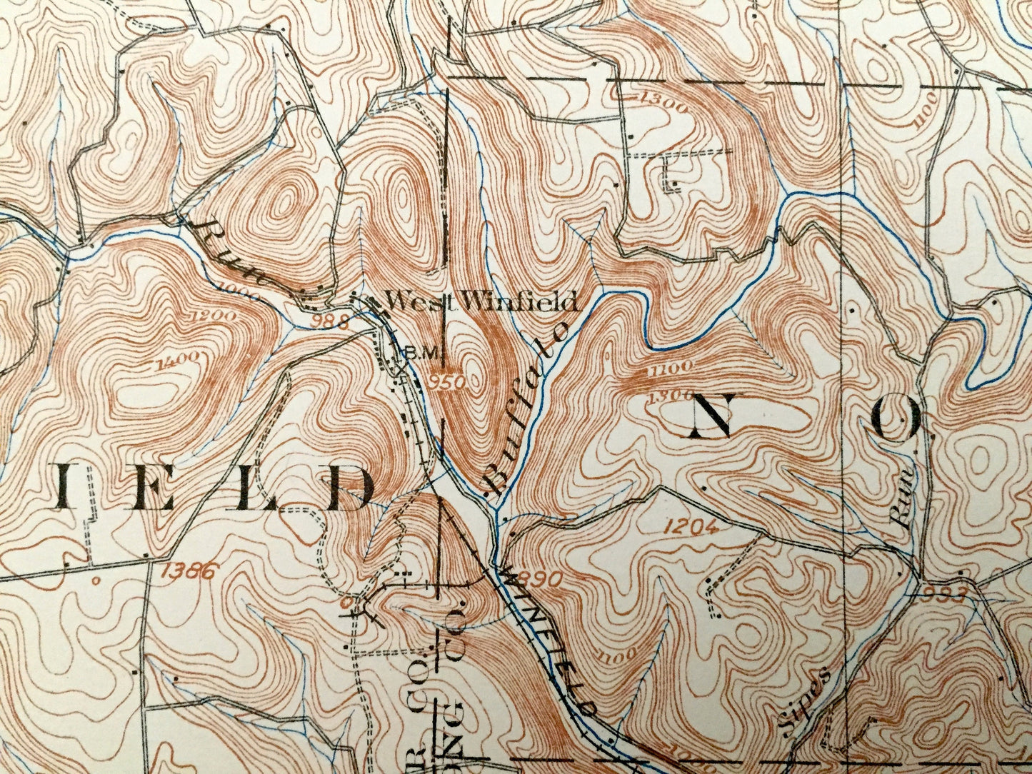 Antique Kittanning, Pennsylvania 1902 US Geological Survey Topographic Map - Fairview, Donegal, Clearfield, Rayburn, Bradys Bend, Sugarcreek