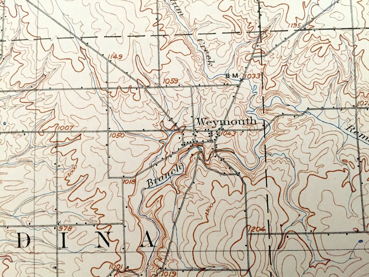 Antique Medina, Ohio 1906 US Geological Survey Topographic Map – Lorain County, Grafton, Liverpool, Brunswick, Hinckley, Litchfield, York OH