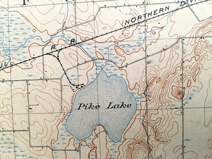 Antique Hartford, Wisconsin 1888 US Geological Survey Topographic Map – Washington, Dodge County, Richfield, Erin, Ashippun, Rubicon Polk WI